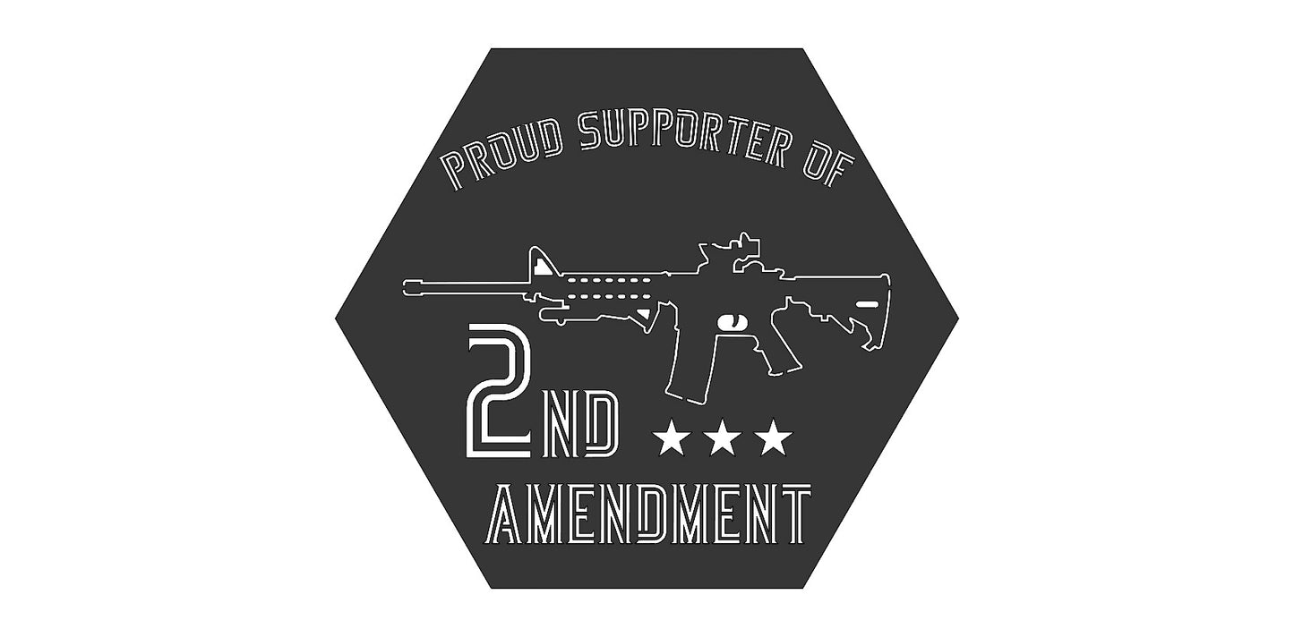 2nd Amendment Proud Supporter - 100002