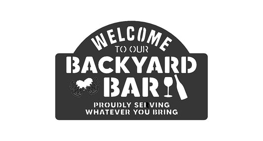 Welcome to Our Backyard Bar - 100045